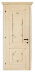 FINITURA: Dipinta a manoDETTAGLI: Capitello.  Pannello pantografato